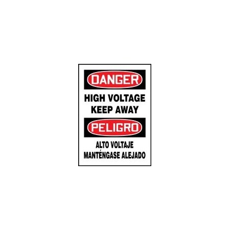 BILINGUAL Safety Sign  SPANISH SBMELC148XL